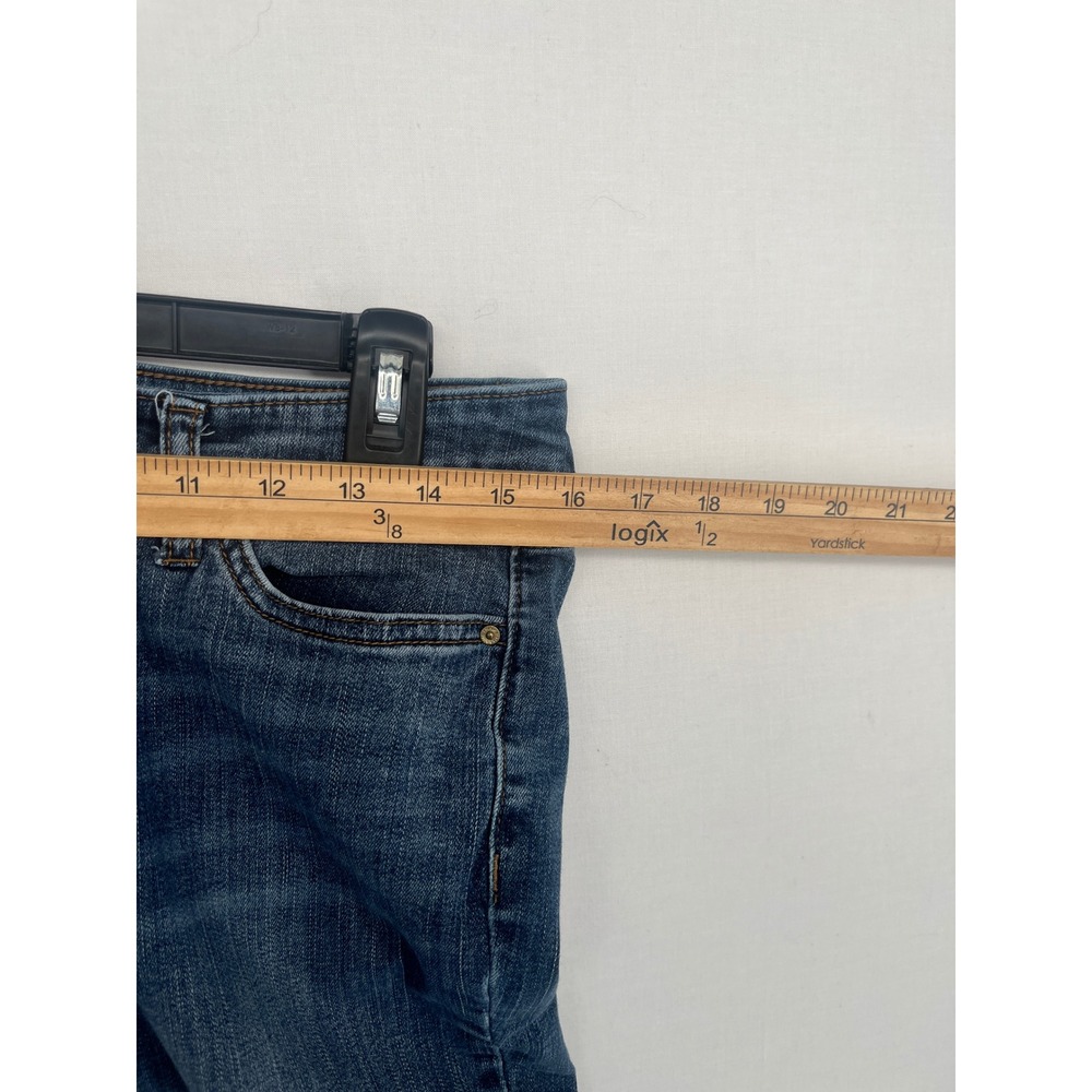 Vintage America Blues Skinny Jeans Womens 12R 31 Medium Wash Blue Denim Stretch - Picture 4 of 8